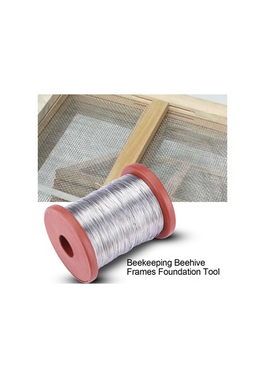 Hangfox 500g Arı Kovanı Çerçeveleri İçin 24 Numara Paslanmaz Çelik Tel - Arı Bal Çerçevesi Ve Mürekkep Tabanı Birleştirme İçin Dayanıklı Kullanım