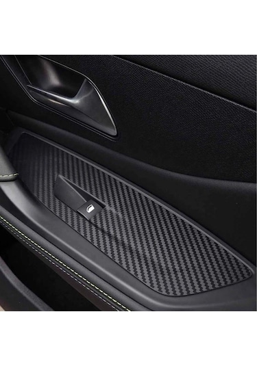 Peugeot 408 İç Trim Karbon Folyo Kaplama Set 2023-