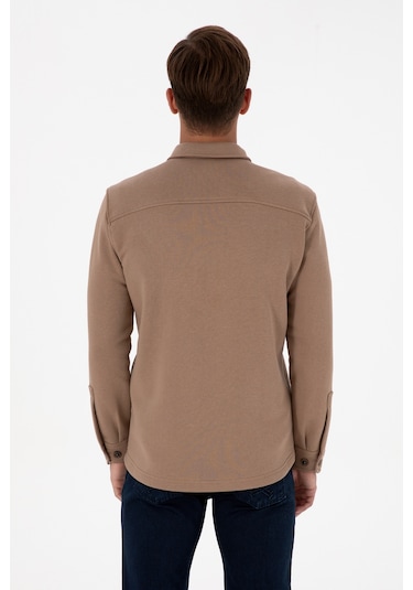 U.s. Polo Assn. Erkek Camel Gömlek Örme 50316673-vr015 Camel