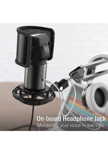 Fifine T683 Usb Condenser Mikrofon Kayıt Seti