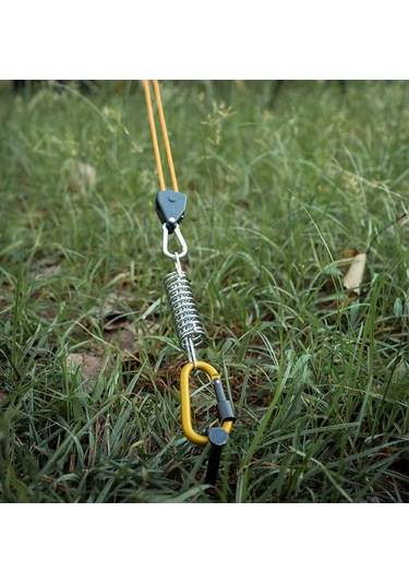Çadır Yay Tokası, Yaylar Ağır Hizmet Tipi, Rüzgar Geçirmez Çok Renkli