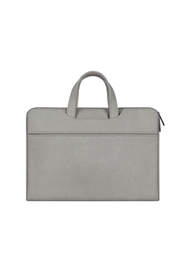 St06 15.6 İnç Dizüstü Bilgisayarlar İçin Tek Omuz Çanta Açık Gri 15.6 .17 İnch Açık Gri