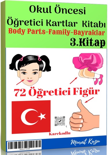 Okul Öncesi Öğretici Flash Kartlar 4 Kitap