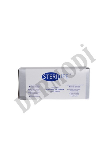 Sterilife Cerrahi Yüz Maskesi 3 Katlı Maske 50 Adet