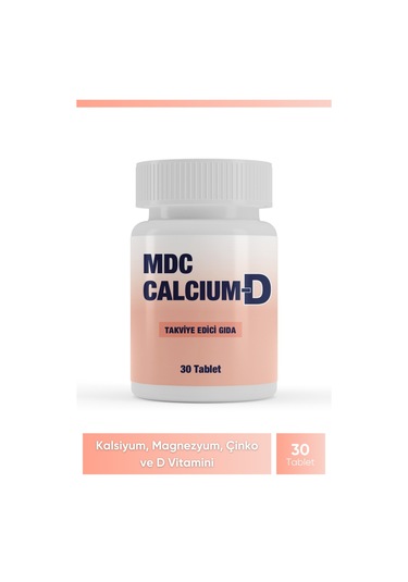 Mdc Calcium-D Takviye Edici Gıda 30 Tablet