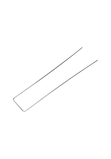 Folinda 100 Adet Islak Galvanizli Çelik U-şekilli Bahçe Çiviği 4x10cm - Çim, Zemin Kumaşı Ve Fence Sabitleme Aracı, Paslanmaz, Kolay Kurulum