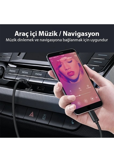 Ally Type-c To 3.5 Mm Audio Aux Kablo- 5775