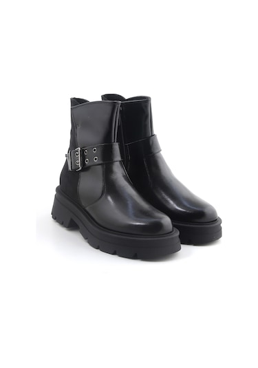 Bot Kadın 9p5461ry Comart 5461 Vitello Ry Nero Siyah