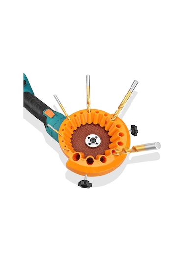 Suntek Matkap Bileme Aleti Bağlantı Parçaları Premium Turuncu