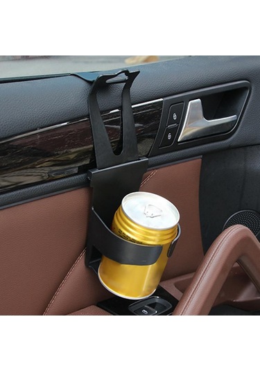 Adet Araba Bardak Tutucu Evrensel Ayarlanabilir Siyah Kamyon Kapısı Montajlı İçecek Şişesi Tutucu Araçlar İçin Araba Bardak Tutucu - İçecek Tutucu