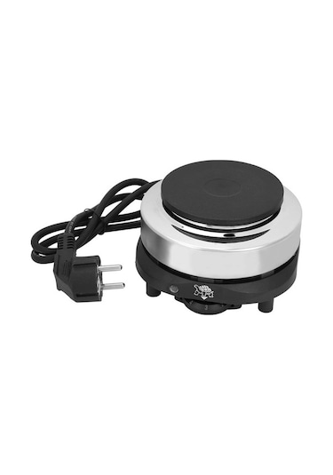 Jzcat Taşınabilir Elektrikli Tezgah Sobası Çay Kahve Mutfak Bej Altın - Gümüş