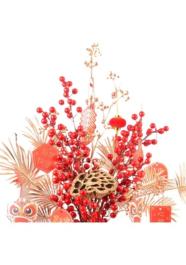 Suntek Oturma Odası Tatil Dekorasyonu Için Çiçek Sepeti 60cm