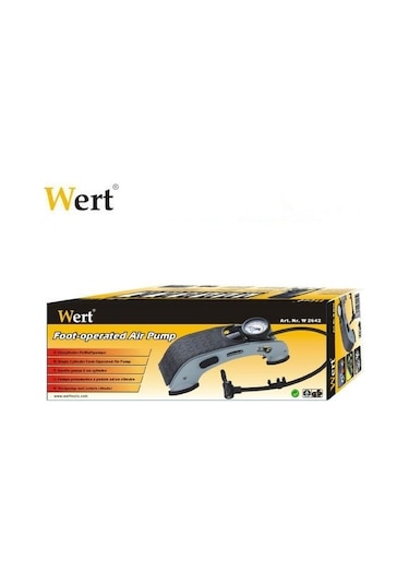 Wert 2642 Ayak Pompası (tek Piston)