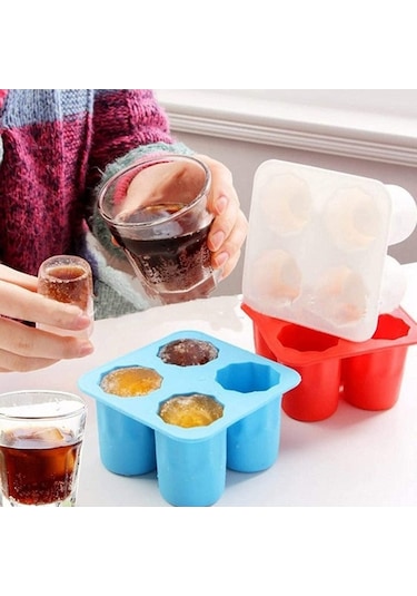 Wondernest Tepsileri Silikon Küpü Küpü Jialan Dev Buz Buz Adet 4 2 Xi Çok Renkli