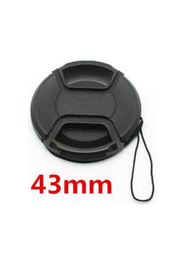 Ayex Snap On Lens Kapağı Objektif Kapağı Bağcıklı 43 MM