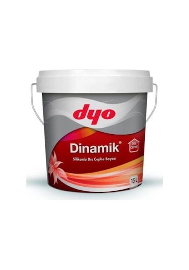 Dyo Dinamik Silikonlu Dış Cephe Boyası Beyaz 15 Lt 20 Kg 15 LT