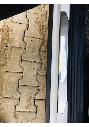 Ebal Otomotiv VW T-Roc Krom Kapı Eşiği 4 Parça 2017 ve Sonrası