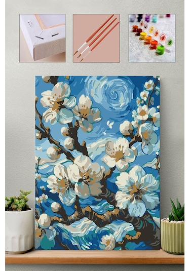 Sayılarla Boyama Seti - İlkbahar