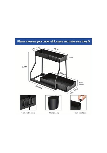 Liangmei Çok Katmanlı Pull-out Bitirme Baharat Ev Mutfak Rafı -