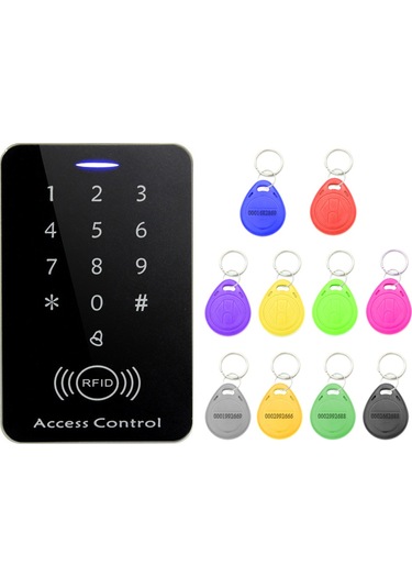 C18 510 Şifreli ve Göstergeçli Kapı Açma Sistemi Rfıd 125 Khz