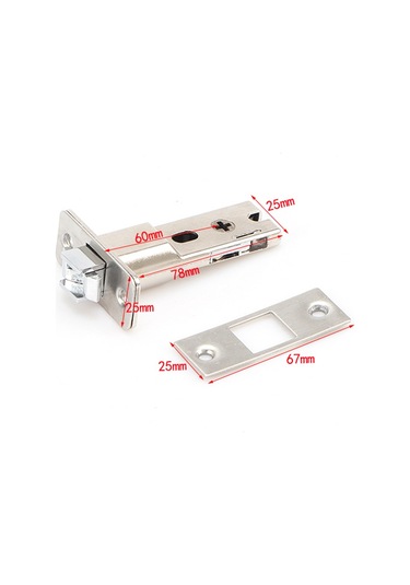 Nayomiglow Sürgülü Cep Kapı Kilidi Siyah Gizlilik Yuvarlak Cep Kapı Donanımı Siyah Çağdaş Cep Kapı Kilidi Anahtarlı