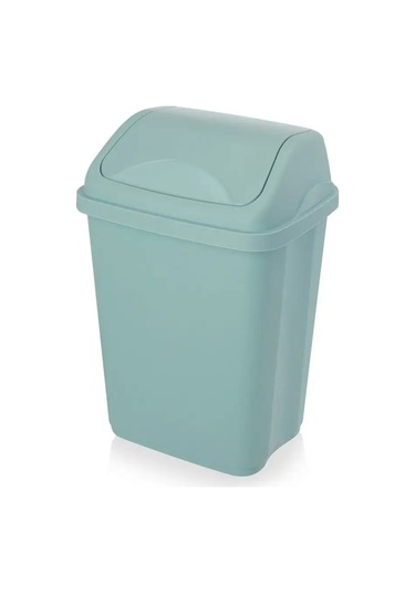 Elfplast 26 L Sarkacı Kapaklı Çöp Kutusu 143482603 Grayish-blue