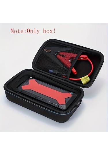 Cloudstore Siyah Acil Durum Araç Çalıştırıcı Kılıfı Şok Emici Düşmeye Dayanıklı Eva Taşıma Çantası