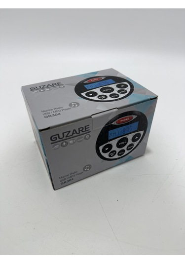 Guzare Gr304 Su Geçirmez Bluetooth Marin Stereo Radyo