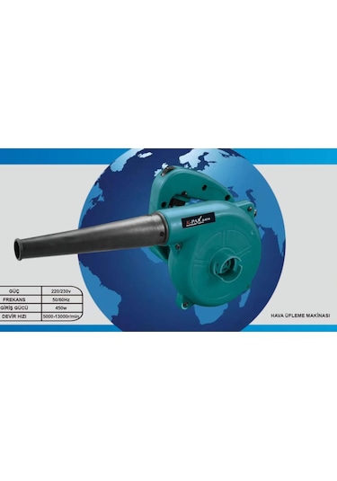 K-PAX ELEKTRİKLİ HAVA ÜFLEME / TOPLAMA HAVA KÖRÜKLÜ ÇOK AMAÇLI