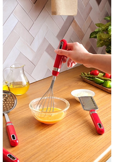 Karaca Mastermaid 5 Parça Servis Seti Kırmızı