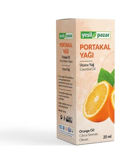 Yeşil Pazar Portakal Yağı 20 ML
