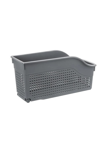 El Casa Tekerlekli Konteyner, 35,5x13x17 Cm, 5,9 L 237704893 Gri