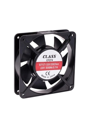 Class Cf-274 120x120x25 Ac 220 Volt 2 Pin 50/60 Hz 0.11a Fan