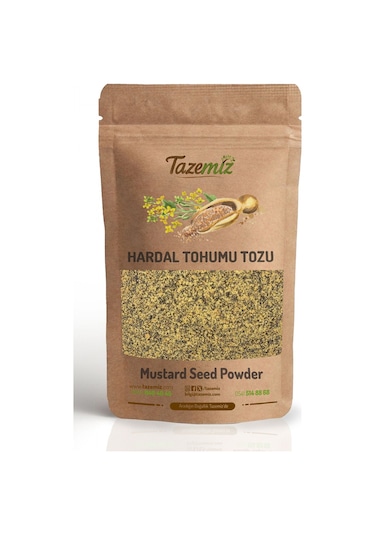 Tazemiz Hardal Tohumu Unu Glutensiz 1 KG