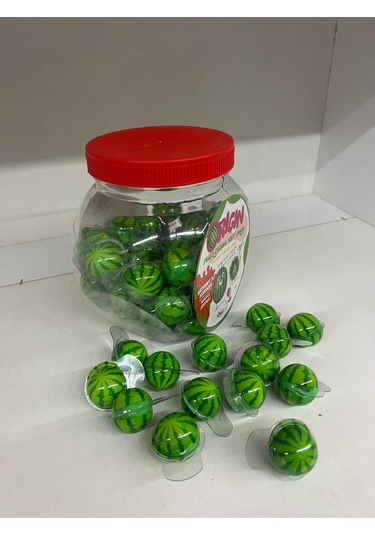 Origin Dolgulu Yumuşak Şeker Karpuzlu 60 Adet