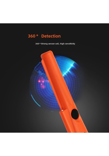 Dofolink El Tipi Metal Dedektörü Mavi - 360 Derece Yüksek Hassasiyetli Taşınabilir Metal Bulucu Pil Dahil Değil