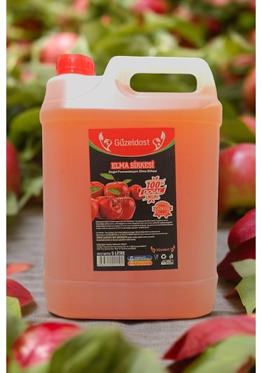 Elma Sirkesi 5 Litre Katkısız Ev Yapımı Saf Ve Doğal Lezzet