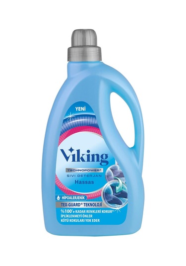 Viking Hassas Technopower Sıvı Çamaşır Deterjanı 2700 ML