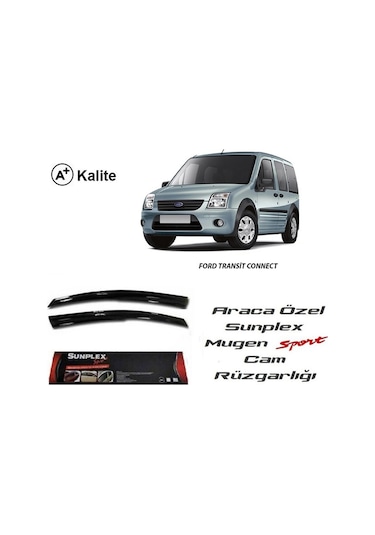 Ford Connect Cam Rüzgarlığı Mugen Tip Sunplex 2Li