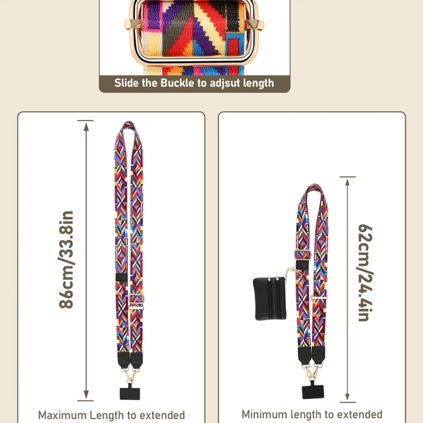 Chenkestoreone Rice Circle Fermuşarlı Çapraz Telefon Askısı Cüzdanlı Kartlık