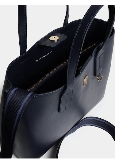 Tommy Hılfıger Kadın Omuz Çantası Aw0aw17192-dw6 Lacivert