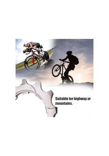 Mufunye Ztto Bisiklet Filtreli Pinyon 8/9/10/11 Vitesli Dağ Yolu, 11/12/13t Alüminyum Gümüş Dişli Parça