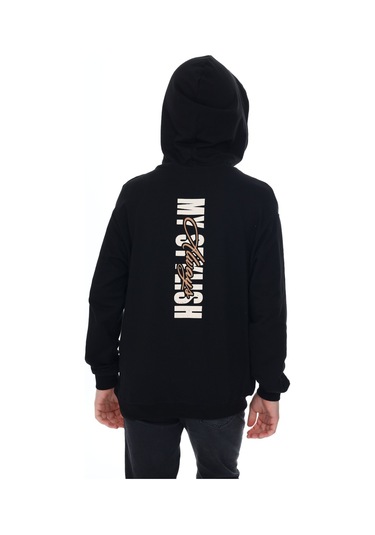 Toontoy Erkek Çocuk Depar Tura Baskılı Sweatshirt Siyah