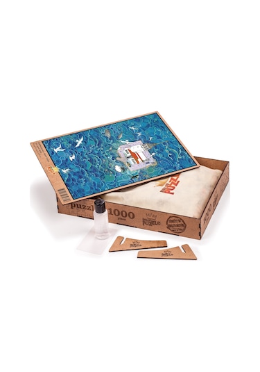 King Of Puzzle Kızkulesi - Nusret Çolpan Ahşap Puzzle 1000 Parça