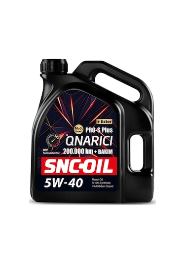 Snc Oil 200.000 + Bakım Pro-S Plus Onarıcı 5W-40 Dpf Sentetik Motor Yağı 4 L