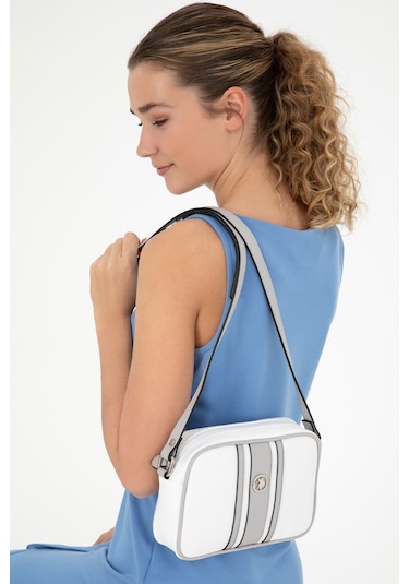 U.S. Polo Assn. Kadın Beyaz Çapraz Çanta 50293672-VR013