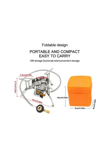 Kamp, Açık Hava, Rüzgar Geçirmez Gazlı Ocak, Yürüyüş, Piknik Aracı Çok Renkli