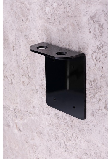 Boş Şişe Duvar Askı Aparatı Dispanser İkili Gümüş