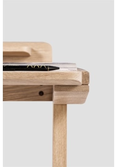 Loft Meşe Masif Bilgisayar Ve Çalışma Masası Ahşap Meşe