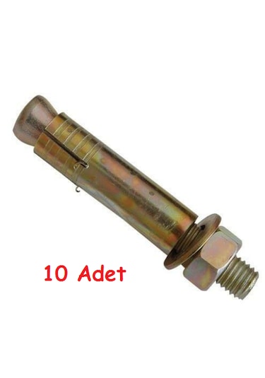 Çelik Dübel 10 Adet Borulu M20x14